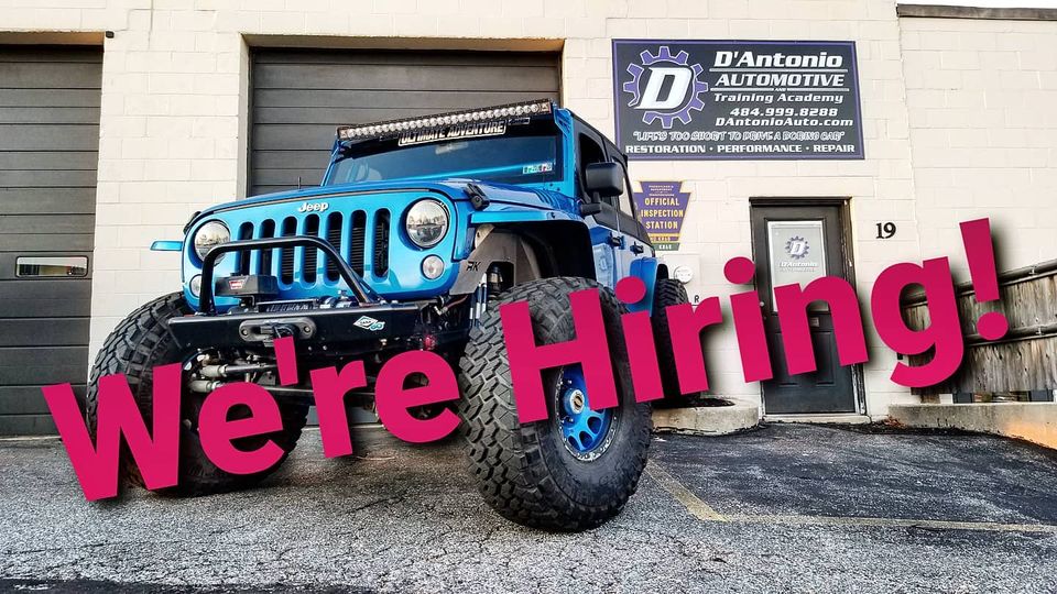 we are hiring auto mechanics in West Chester, PA